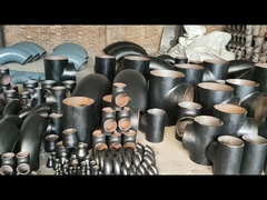 RACCORDI IN ACCIAIO AL CARBONIO RACCORDI PER TUBI SALDATI DI TESTA COLORE NERO 1.5D 90 GRADI