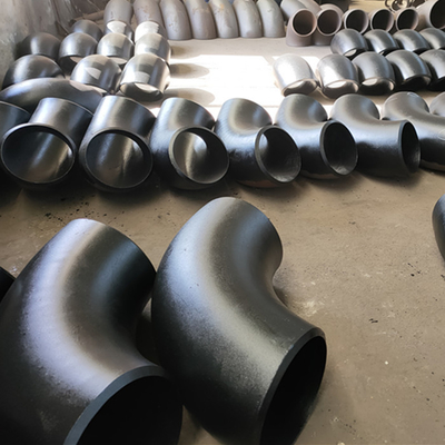 Polished Carbon Steel Elbow - Suitable for High Pressure Systems and Secure Connection