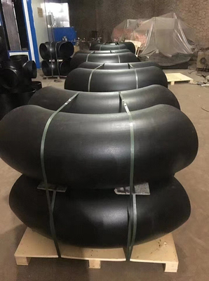 Butt Welding Black Elbow 45°/90°/180° Connection